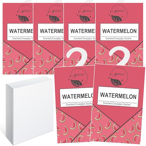 6pcs Wäscheduft Schrank, Duftsäckchen Kleiderschrank Dufterfrischer, Schrankduft Frische, Duftbeutel Kleiderschrank Duft Hanging Beutel, Schrankdeo Natürlichen Geruch Sachet, Duftsachet (6Wmelone)
