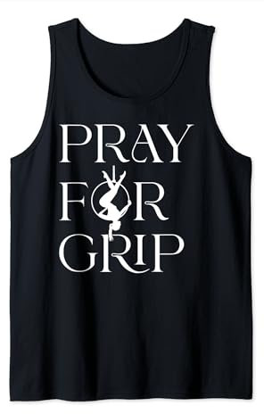 Pray for Grip, Lustiger Aerialist, Fly High Aerial Hoop Lyra Tank Top