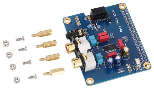 Nutriess PiFi DIGI DAC HIFI Audio Card I2S PCM5122 Sound Output Professional Compatibility for Rasp berry Pi 3 2B B