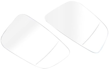 Auto Spiegelkappen Für B&MW G30 G31 5er 2018-2020 G32 Flachflügel-Rückspiegelheizung Antibeschlag-Abtauspiegelabdeckung Ersetzen Sie Die Türrückansicht(B Heated glass Pair)