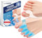 4 Pares Correctores de dedos del pie, Separador de Dedos del Pie, Para Evitar Roce Aliviar la, Corrector de Dedos de Pies para Relajar y Estirar, separador pie para Mujer y Hombre