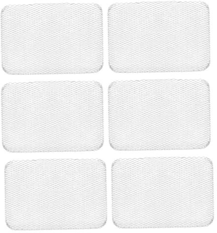 BESTonZON 6feuilles Tapis de Cuisson pour Barbecue Maille Réutilisable et Antiadhésif Accessoire Pratique pour Barbecue Camping et Pique-niques