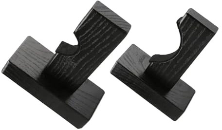 SHENJMAI Mazza da Baseball Parete Supporto da Parete for Mazze Baseball, 2 Pezzi, in Legno, for riporre Oggetti Decorativi