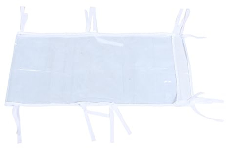 NOLITOY Grondaia per Tettoia 4,5 M X 45 Cm Copertura Antipioggia per Gazebo e Tende da Esterno, Accessorio Drenaggio Facile da Installare per Eventi All’aperto e Campeggio