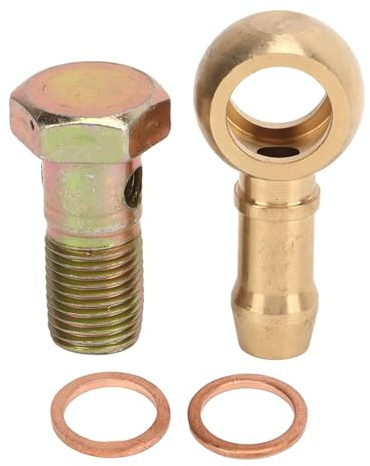 Xinglongs Banjo Hose Barb Bolt Fittings 5 Set M12 X 1.5mm Banjo Bolt Fitting Kit With 2 Washers Aluminum Alloy Brake Adapter For Car New For Motorcycle Car