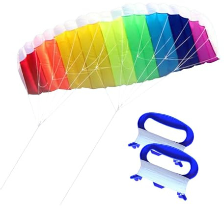 QLECXZI Fun And Interactive Dual Line Kite For Adults Family Days Out Lightweight And Portable Can Easily With And Enjoy Fun Of Flying Whether Are At Beach Or