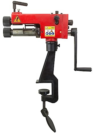 DEMA Bördelmaschine & Sickenmaschine 2in1 – Bördelgerät, Sickenmaschine, Metallbearbeitung – Inkl. 6 Walzen, Robust, Präzise, Vielseitig – Für Karosserie, Werkstatt, Aluminium & Stahl