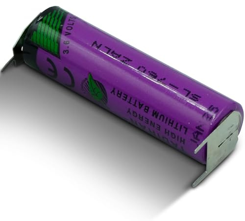 TADIRAN Lithium Batterie SL760/PT Mignon 3,6V 2100mAh mit 3er Print (1 Stück)
