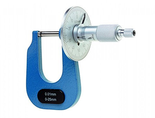 Helios-Preisser Teilscheibenmessschraube Abl.0,01mm 0-50mm 100mm