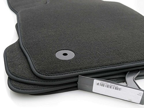 Fußmatten passend für Audi A1 S1 8X 2010-2018 Velours Premium Automatten Autoteppich Set 4-teilig