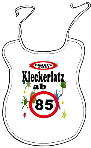 Kleckerlatz Latz für Erwachsene lustig ab 85 Baby-Lätzchen