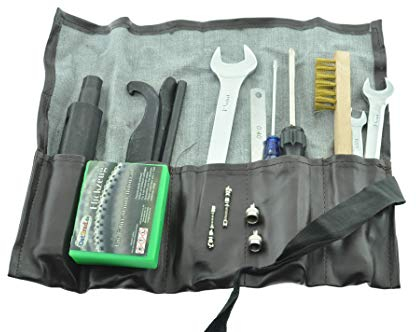 Ost2rad Werkzeugsatz 27-teilig mit Flickzeug Ventile für MZ Simson Jawa AWO IWL