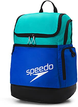 Speedo Unisex-Erwachsene Großer Teamster, 35 Liter Rucksack, 2.0 Blau/Keramik, Einheitsgröße