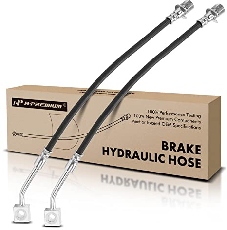 A-Premium Front Brake Hydraulic Hose Compatible with Ram, Dodge, Mitsubishi