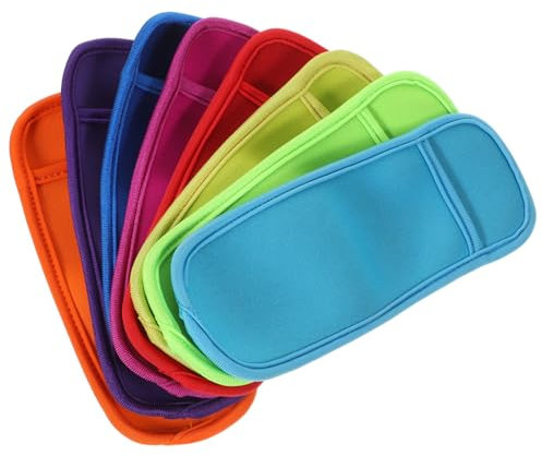 BESTOYARD 8stücke Eis Am Stiel-hülle Aus Neopren Wiederverwendbare Schutzhülle Für Eis Am Stiel Tragbare Halterung Für Camping Und Picknicks