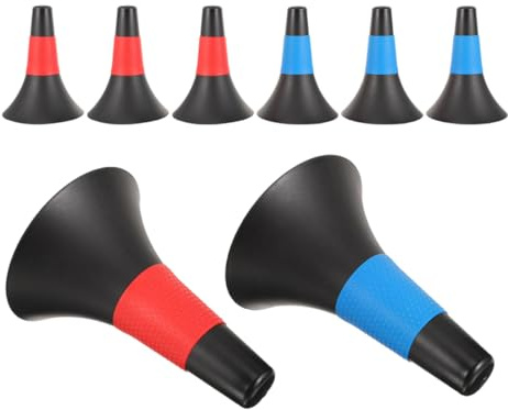 TOYANDONA 8piezas Conos De PE Duraderos Conos De Entrenamiento para Entrenamiento De Baloncesto