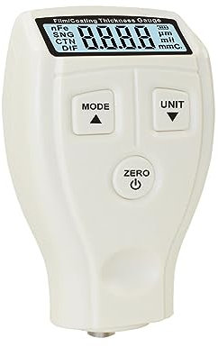 Spessimetro Vernice, Mini misuratore di spessore del rivestimento del film portatile 0~1800um Tester di spessore della vernice del rivestimento superficiale non magnetico