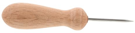 Gatuida Strumento per Lavorare Argilla Morbida per Modellare Argilla Manico in Legno di Faggio Punteruolo Preciso per Creare Sculture Artigianali