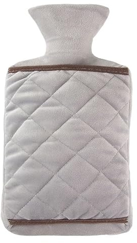 Borsa Acqua Calda 1 PZ 1000ml Borsa dell'acqua calda spessa invernale Scaldamani e piedi(Only Cloth cover-02)