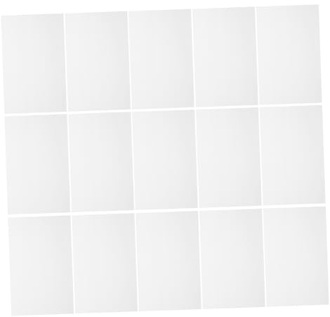 Gatuida 20 Stück Teiliges Glänzendes Wasserfestes Tintenstrahl Fotopapier Spray Druckfolie Dünn Silberfarben für Foto Werbung Büro Schule