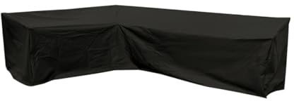 DOITOOL Housse De D'angle Extérieur Résistante Aux Intempéries, 210d Oxford 215x215x87 Cm Pour Meubles De Jardin Terrasse
