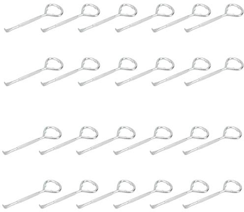 YUYTE Can Openers Bulk [2024 Upgrade] 24pcs Paint Can Lid Opener M10 Steel Multi-Purpose Tool for Beer & Paint Jars Manual - Easy-Open Design for Home or Professional Use