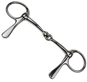 AMSLSIU Mors d'exception en acier inoxydable pour chevaux, accessoires | sports de plein air, entraînement de compétition et performance de haut niveau, harnais western, mors à joues.