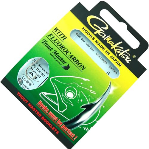 Gamakatsu LS-608 Trout Master Series 200cm - 6 Forellenhaken