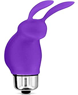 Glamy Mini Vibromasseur Rabbit avec Stimulation Clitoris Violet