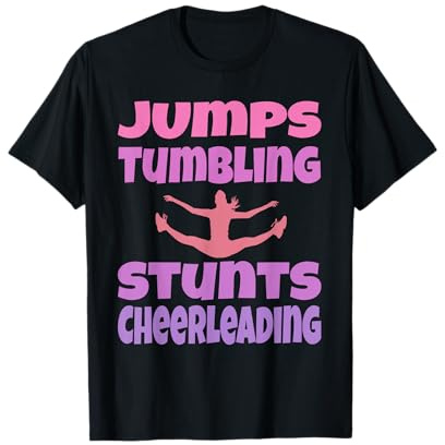 Cheerleading Accessoires Cheerleader Damen Mädchen T-Shirt