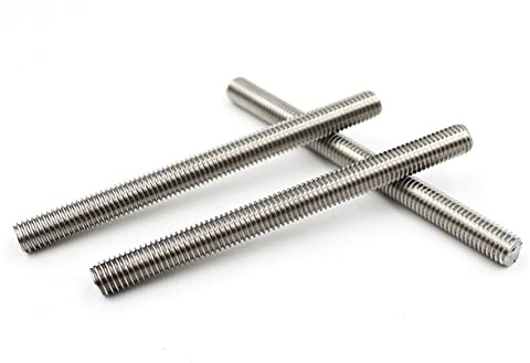 CONPHERON Barra Filettata M3 Perni Filettati Senza Testa in Acciaio Inox,M3×80mm, 5 pcs