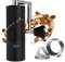 TIMEMORE Coffee Grinder Manual Stainless Steel Conical Burr Coffee Grinder with Foldable Handle, Chestnut C3S PRO Internal Adjustable Setting Capacity 20g for Pour Over French Press Coffee Black