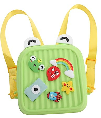 Holibanna Kinderrucksack Cartoon-Schulranzen Babyrucksack Junge Mädchen-Schultertasche Geldrucksack Mini Rucksack Für Junge Mädchen Spielzeug Lebensmittel Tragbar Outdoor Reisen Täglicher