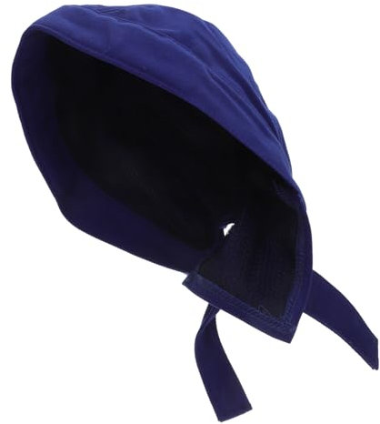 Zerodeko Tapa Antipolvo para Soldador Gorras Pirata Matorrales De Naranja Tapa del Abrigo Trapos Doo para Hombres Casco Naranja Forro De Casco Pañuelo Trapos De Rocío Algodón Blue