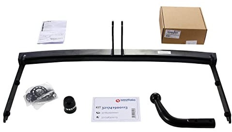 Westfalia Starre Anhängerkupplung für VW Polo (inkl Cross, Bluemotion, GTI) (BJ 06/2009-04/2014) - im Set mit 13-pol. fzg.-spez. Westfalia Elektrosatz