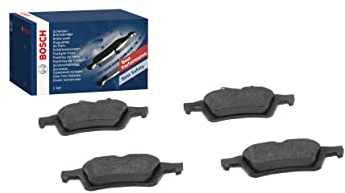 Bosch BP1449 - Brake Pads Car Rear Axle - Bosch Quality - Reduced Noise and Dust - ECE-R90 Certified - Copper-Free - 1 Set of 4 Pads