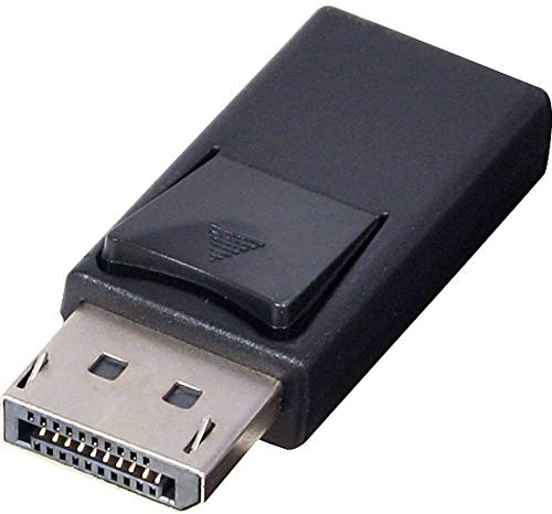 Lindy 41089 DisplayPort Standard-DP auf Mini-DP Adapter schwarz