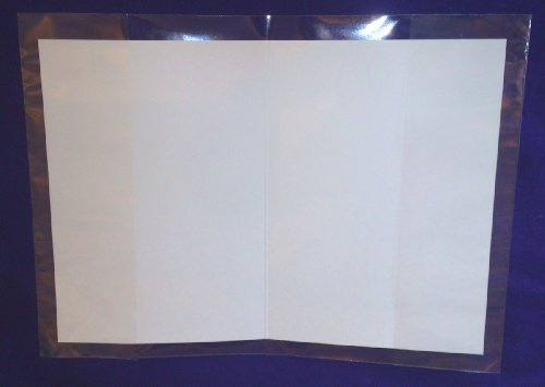 celloexpress 6 X 6 - Jacket/WRAP Around Cellophane Greeting Card Display Bags/Sleeves. Suitable for envelopes Size 155mm x 155mm - Small Cello - Pack of 100