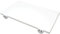 Tagliere in polietilene professionale bianco 40x30x2 con fermi