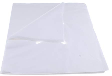 Sharplace 200Stk. Nasenschlitztücher für Massageliegen und Behandlungsliegen aus atmungsaktivem Papier, Einwegauflagen für Kopfstützen bei Massagetischen, Massage-Zubehör Gesichtsauflagen, 35 x 35 cm