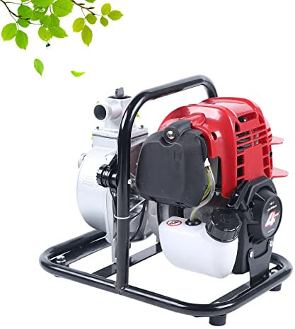 Bomba de agua de gasolina de 1,2 kW de 4 tiempos, motor de gasolina, motor de kart, motor de repuesto, para riego de césped de jardín, bombas de campo, trabajos de drenaje.