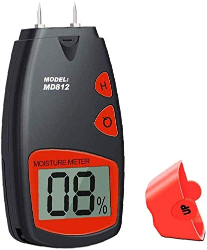 GCX Rilevatore del Tester di umidità del misuratore di umidità del misuratore di umidità del misuratore di umidità con Display LCD per Il Materiale da Costruzione delle pareti
