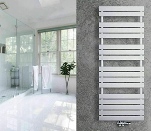 Badheizkörper Design Heizung Weiß/Anthrazit Paneelheizung Flachheizkörper (60x140cm Weiß)