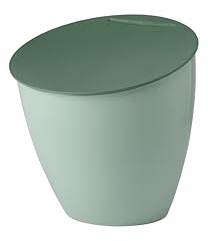 Mepal - Cestino per Rifiuti Organici Calypso - Piccolo Contenitore per Rifiuti con Coperchio - Ideale per l'Organizzazione della Cucina - Lavabile in Lavastoviglie - 2200 ml - Nordic sage