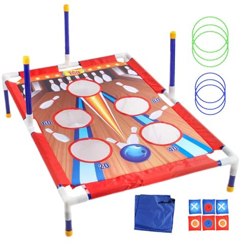 Klassische Cornhole Sets | Cornhole Board und Bag Set | Premium Cornhole Set | Komplett mit Sitzsäcken und oft anpassbar, bereit für jeden Anlass für alle Altersgruppen