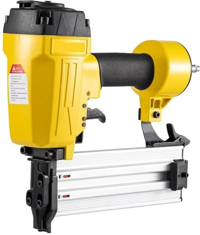 Pistolet Cloueur, Cloueur Pneumatique À Béton, Pistolet À Clous En T Robuste De Calibre 14, 1 À 2-1/2 Pouces, Cloueur À Charpente For Le Travail Du Bois