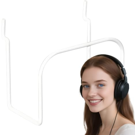dewdat Gancho Para Panel Perforado | Organizador para Panel Perforado | Soporte Metálico para Auriculares de Garaje Taller Cocina Artesanías Deporte Herramientas