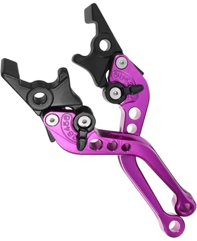 DINHEAROM 2piezas Manija De Freno De Motocicleta Cnc Palanca De Freno De Motocicleta De Repuesto Para Uso Carretera y Ciudad