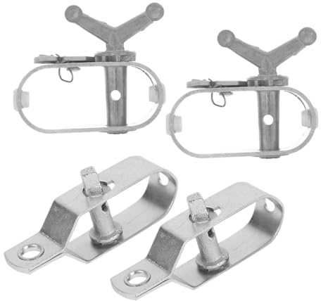 Toyvian 4 pièces Tendeur Câble Serre Câble Résistant Inoxydable Tendeur Fil Barbelé pour Serre et Piscine Treuil Robuste