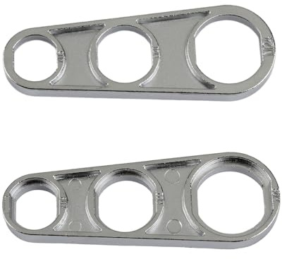 Tabanzhe Multi-Size Faucet Aerator Removal Wrench Tool, Silver Metal Faucet Key for Easy Water Flow Adjustment & Maintenance